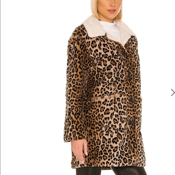 Sanctuary Sierra Faux Fur  🐆 Coat (S) - Picture 2 of 16